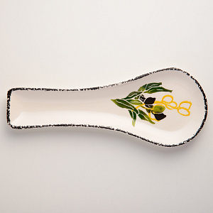 Ложка подстановочная 25см CERA TALE Оливки глазурованная керамика 000000000001207965