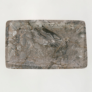 Блюдо сервировочное 28,5х17,5см LUCKY прямоугольное агат керамика 000000000001212000