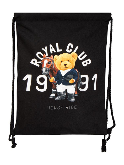 Сумка мешок 34х43см до 10кг мишка ROYAL CLUB 1991 полиэстер 000000000001227601