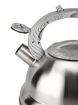 Чайник со свистком 2,5л нержавеющая сталь 000000000001225924