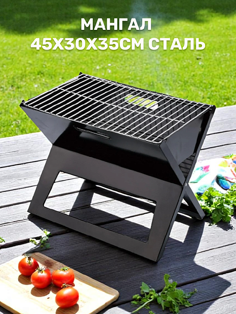 Мангал 45х30х35см сталь 000000000001218530