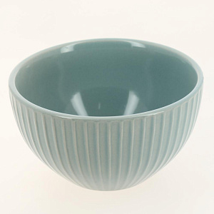 Салатник 13см матовый рефленый с пятнышками фарфор 290022 000000000001200481