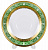 Чайная пара (чашка 230мл) BALSFORD Саксония золото/зеленый подарочная упаковка с бантом фарфор 000000000001193945