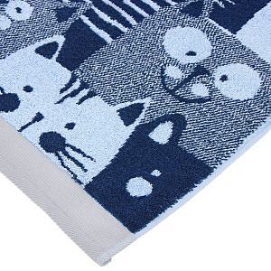 Полотенце 70х130см CLEANELLY Miao плотность 460гр/м 100% хлопок ПЦ-3502-2744/10 000 000000000001168511