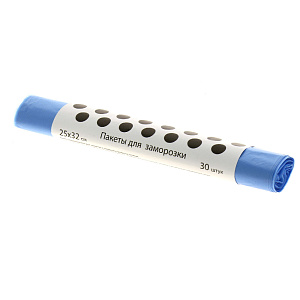 Пакеты для заморозки 25х32см 30шт FORA синие полиэтиллен 000000000001174719