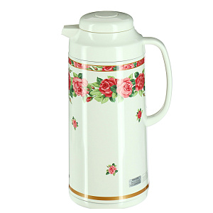 Термос со стеклянной колбой Императорская роза Tiger, 1.3л, металлический 000000000001124194