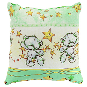 Подушка Непоседа, 40х60 см, бязь, силиконовое волокно 000000000001055007