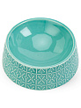 Миска для животных 350мл бирюзовый керамика 000000000001229107