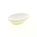 Мыльница Gradient бело-зеленый, керамикаSWTK-3100GR-D 000000000001178694