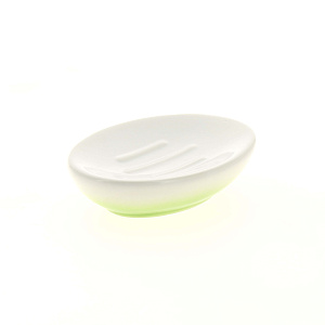Мыльница Gradient бело-зеленый, керамикаSWTK-3100GR-D 000000000001178694