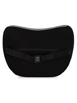 Подушка 16х19см для шеи с эффектом памяти серая полиэстер 000000000001228539