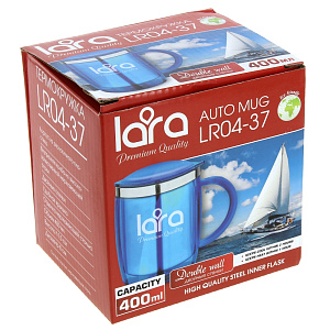 Термокружка 400мл 11,5см LARA LR04-37 000000000001134965