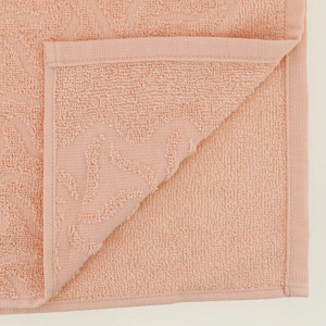 Полотенце 100х150см ДМ Радуга махровое плотность 295гр/м персиковое 100% хлопок ПД-1201-04352, 13-1510 000000000001205549