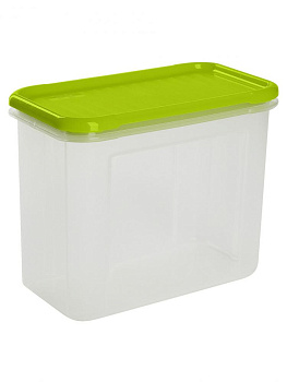 Банка для сыпучих продуктов 1л пластик оливковая роща Bono GR2232ОЛ 000000000001197210