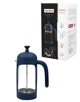 Френч-пресс 350мл SERVITTA Excellence пластик/нержавеющая сталь/стекло 000000000001214589