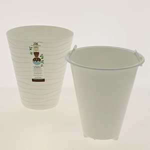 Кашпо Валенсия 2,8л D17 H20 белый 000000000001185587