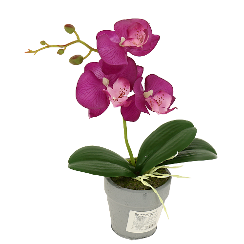 Цветок искусственный "Орхидея" 28см R010820 000000000001196718