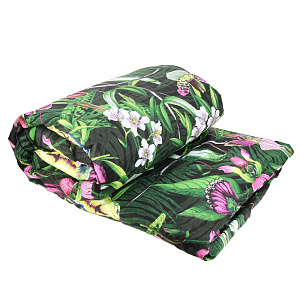Комплект постельного белья Тропический Рай Павлина, 1.5 спальный, экоматин 000000000001160510