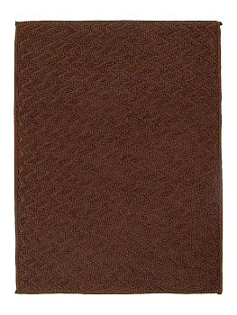 Коврик для сушки посуды 30x40см LUCKY коричневый жаккард микрофибра 100% полиэстер наполнитель пенополиуретан 000000000001198055