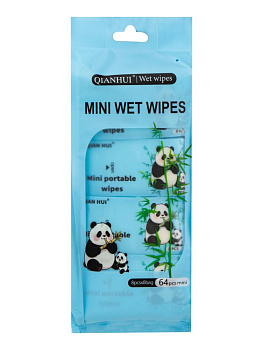 Набор влажных салфеток МИНИ 18х4см 8/8шт в ассортименте_ST 000000000001228715