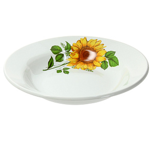 Глубокая тарелка Подсолнух Кубаньфарфор, 20 см 000000000001003996