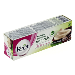 VEET Крем для депиляции Veet с маслом ши серии "Naturals" 90 мл 000000000001105466