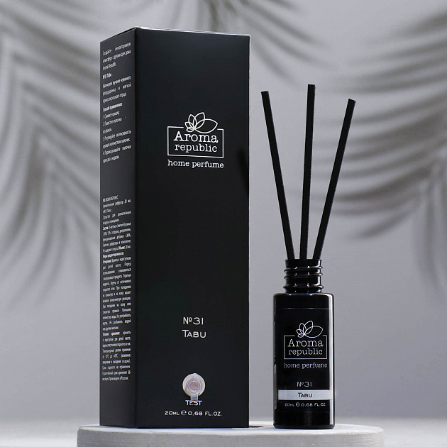 Диффузор ароматический 20мл AROMA REPUBLIC №31 Tabu 000000000001214763