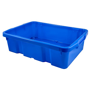 Ящик для хранения штабелируемый 30л синий PLAST TEAM PT9959СИН-10 000000000001152308