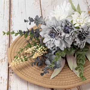 Цветок искусственный букет Мист 50,5см 000000000001218419