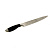 Нож металлический с черной ручкой, длина 20 см 000000000001185670