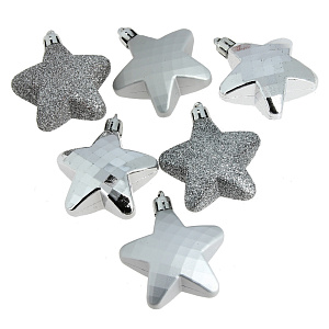Набор декоративных украшений ЗвездочкаПосуда Центр, 6 см, 6 шт. 000000000001161789