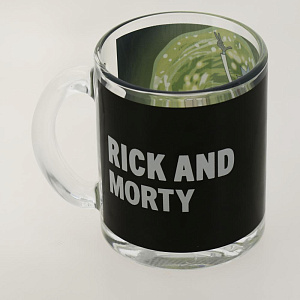 Кружка 320мл ND PLAY Рик и Морти стекло 000000000001203192