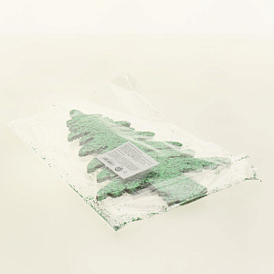 Декоративное украшение Яркая ёлочка 0,5х17х26см зелёный 000000000001209786