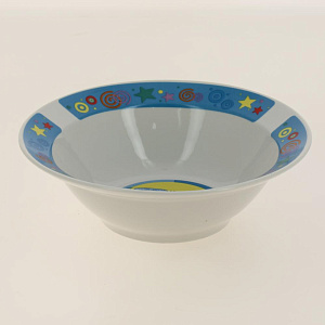 Миска фарфор 300 мл,  Три кота  Синий,КРС-830 000000000001193708