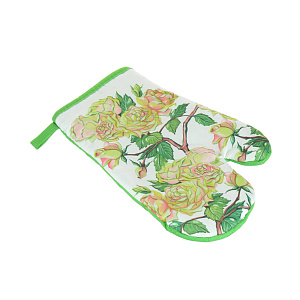 Набор прихватка и рукавица Розы Фото-графика Мультидом, хлопок, 2 предмета 000000000001133604