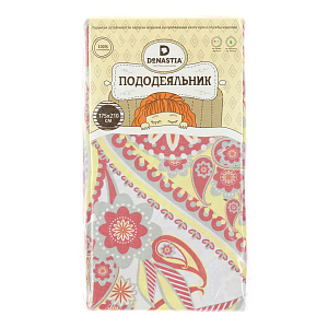 Пододеяльник DE'NASTIA 175х210см Восточные Кружева микрофибра C010437 000000000001132386