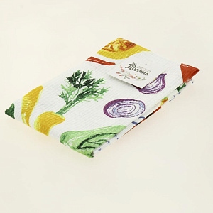 Полотенце кухонное 35х60см Доляна Healthy food 160гр 100%хлопок 000000000001206679