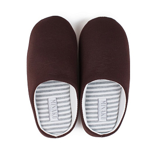Тапочки мужские MINAKU 002 коричневый р.41/42 4365510 000000000001200138