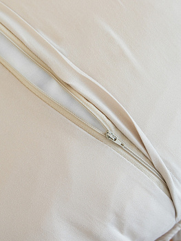 Наволочки декоративные 50x70см 2шт DE'NASTIA Polka dot бежевый полиэстер 000000000001230727