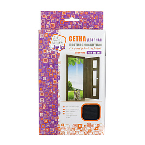 Набор противомоскитных сеток-штор на дверь Help, 45?210 см, 2 шт. 000000000001141465