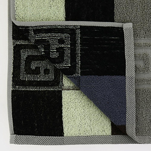 Полотенце махровое 70х140см PRIVILEA Миандр пестротканое плотность 400гр/м2 хлопок 100% 000000000001206216