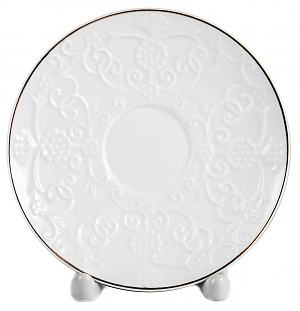 Набор кофейный фарфор 12шт 6 чашек 100мл+6 блюдец подарочная упаковка АМАТЕЯ Balsford 101-30050 000000000001194000