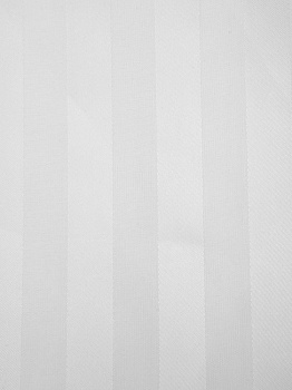 Штора для ванной 180х180см LUCKY СТРАЙП с кольцами белый полиэстер 000000000001228460