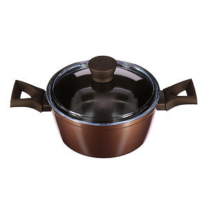Кастрюля с крышкой Gusto+ Pyrex, 20 см 000000000001128598