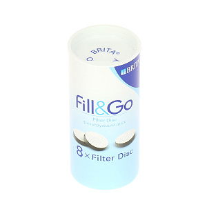 Сменные фильтрующие картриджи для воды Филл-энд-гоу Brita 000000000001127709