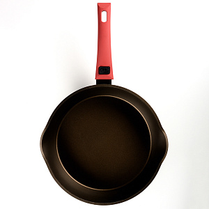 Сотейник 28см SWEET HOME антипригарное покрытие слив съемная ручка алюминий 000000000001194637