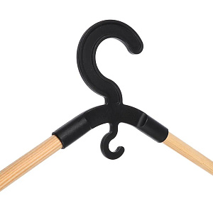 Набор вешалок 3шт 43см SEOWOOD в ассортименте дерево/полипропилен 000000000001212106