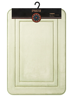Коврик для ванны 55x80см DE'NASTIA Soft Collection memory оливковый полиэстер 000000000001215835