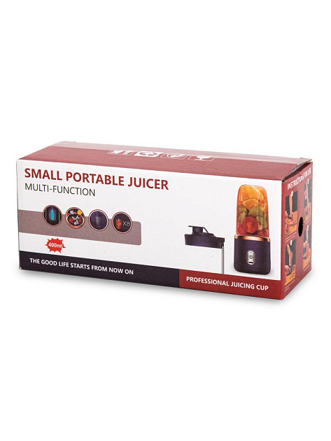 Блендер-кружка электрическая 18x9x9см 5В 3А 40Вт 800mah USB штекер синий 000000000001228465