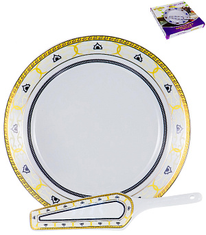 Набор для торта 2 предмета (блюдо 30см/лопатка) Дана Guterwahl подарочная упаковка фарфор 000000000001200584